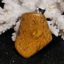 Fossilien Jaspis Anhänger